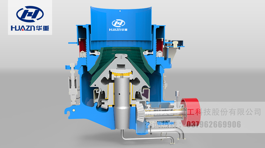 圆锥破碎机结构图
